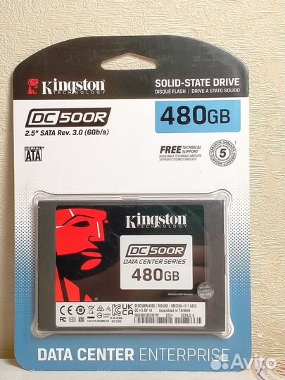 SSD Kingston DC500R 480Gb