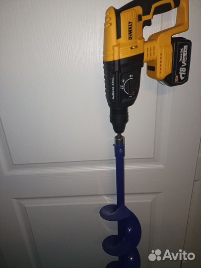 Ледобур под перфоратор