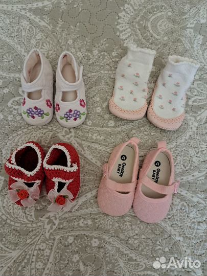 Обувь для новорожденных