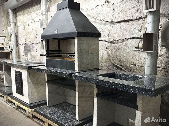 Модульная печь барбекю в наличии