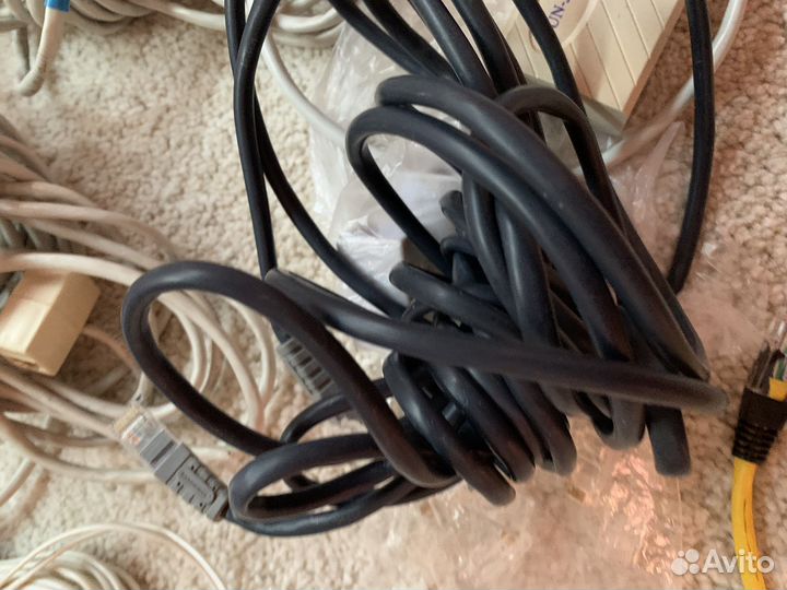 Интернетный кабель, переходники, соединители