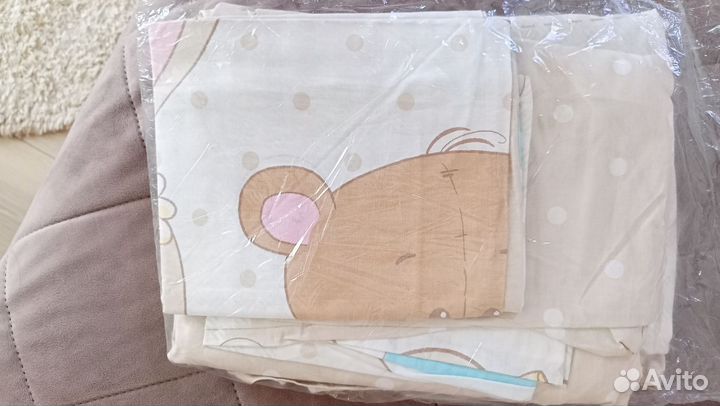 Новый комплект постельного детского белья