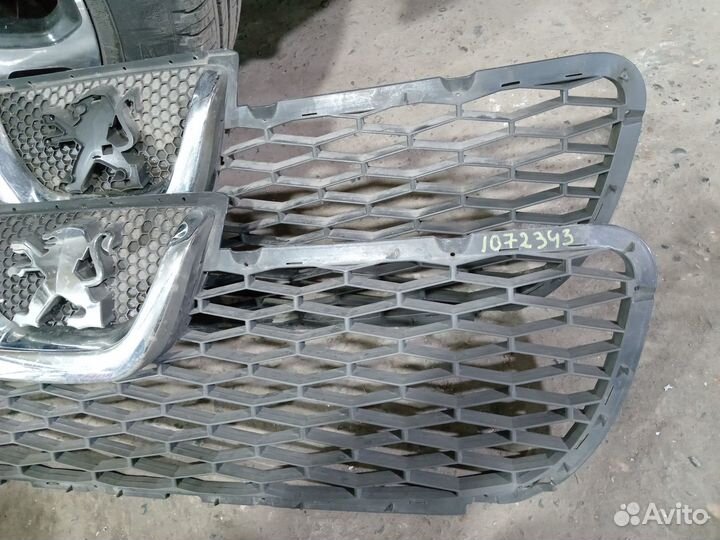 Peugeot boxer Решетка Радиатора, хром, лев