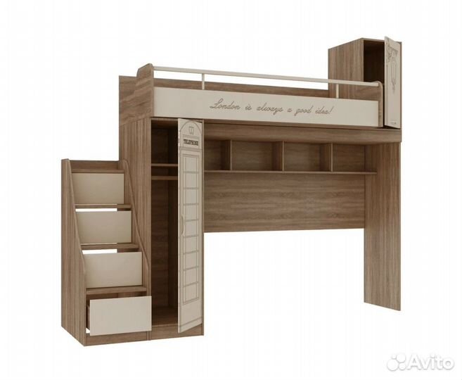 Стол кровать детская мебель