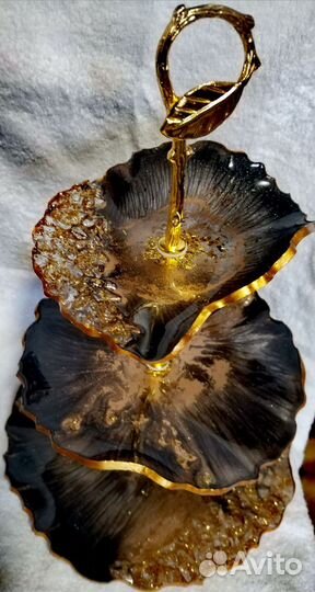 Фруктовница из эпоксидной смолы