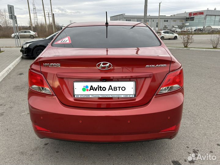 Hyundai Solaris 1.6 AT, 2015, 168 000 км