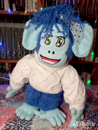 Мягкая игрушка ручная работа. Обезьяна