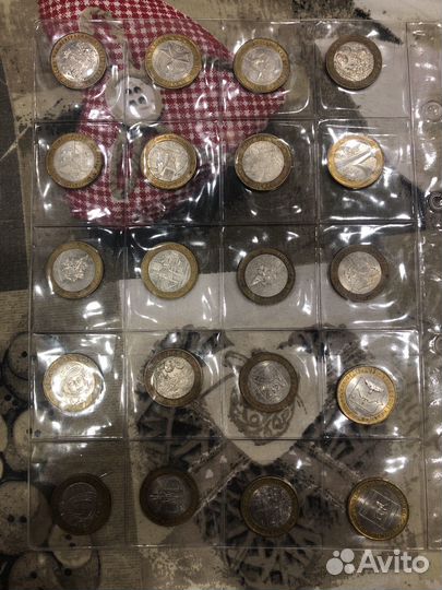 Юбилейные монеты 10 рублей