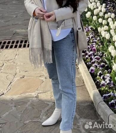 Джинсы mom для беременных