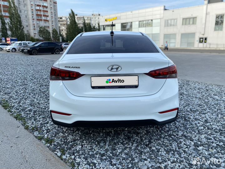 Hyundai Solaris 1.4 AT, 2018, 36 921 км