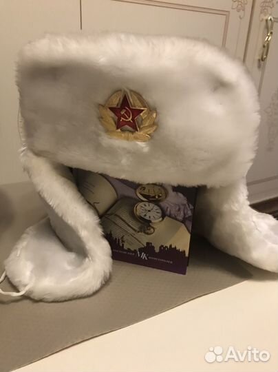 Мужская шапка ушанка