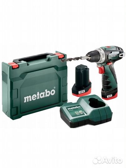 Шуруповёрт Metabo PowerMaxx BS basic (новый) кейс