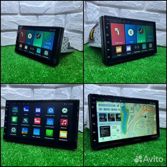 Магнитола 1DIN с экраном holi auto