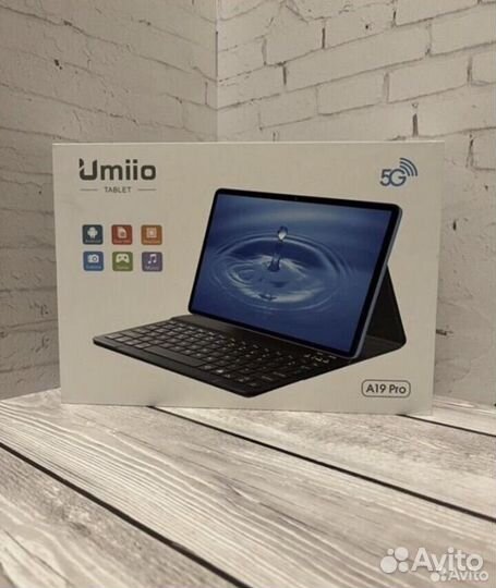 Планшет Umiio a19 pro (полный комплект)