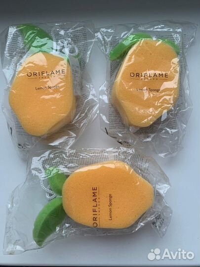 Губка для душа Лимон