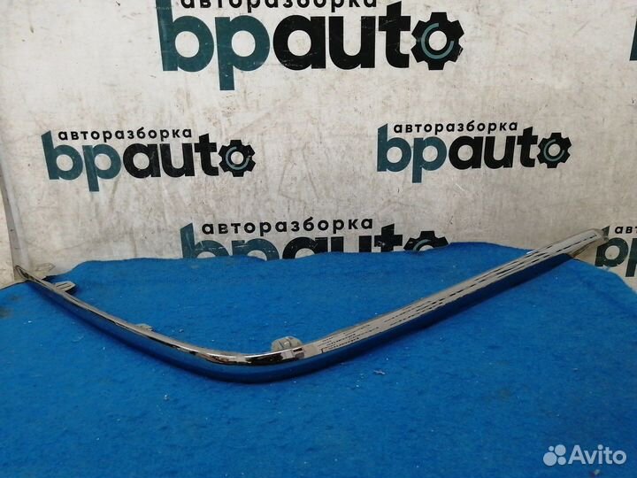 Молдинг заднего бампера левый хром 85075-JN00A