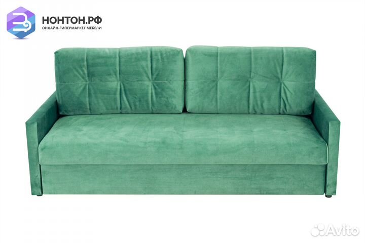 Диван еврокнижка Норд зеленый