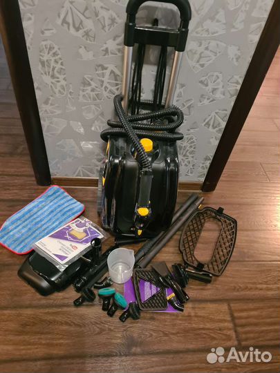 Пароочиститель Kitfort кт-933 черный