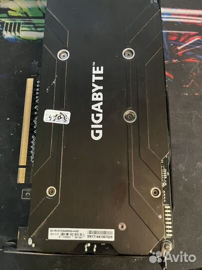 Видеокарта Rx570 4gb Gaming