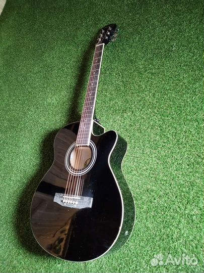 Гитара электроакустика с чехлом