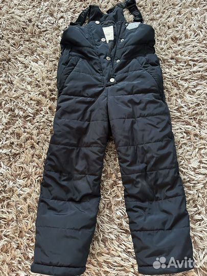 Зимняя куртка для девочки теплая 122