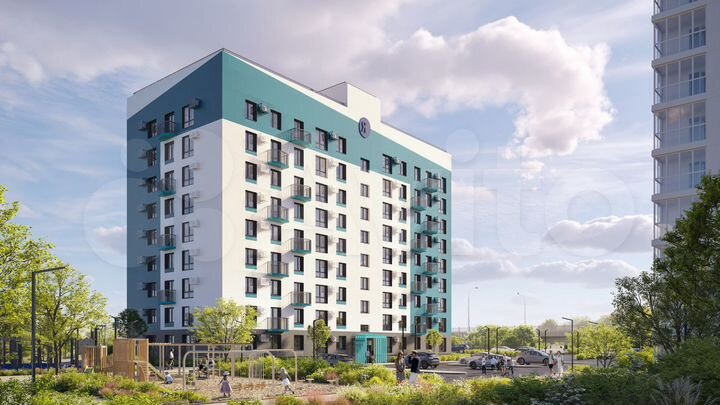 2-к. квартира, 50,4 м², 2/9 эт.