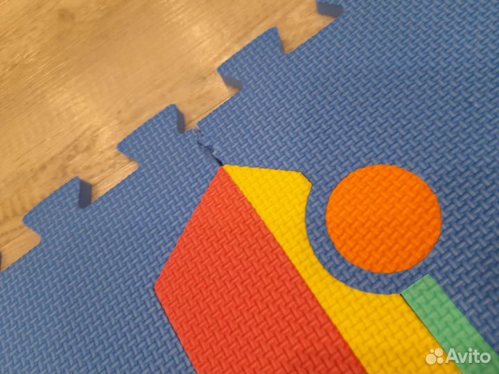 Детский коврик для ползания пазл