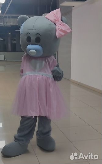 Ростовая мишка с несколькими одеждой