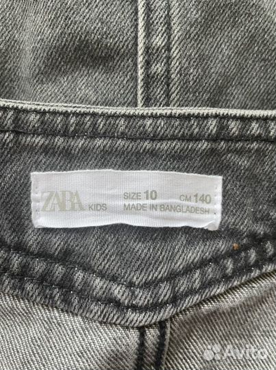 Джинсовый сарафан для девочки 140 от Zara