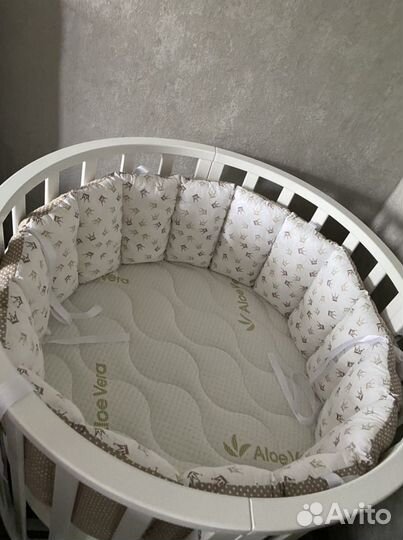 Подушки в кроватку, бортики