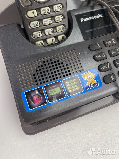 Стационарный телефон panasonic с автоответчиком