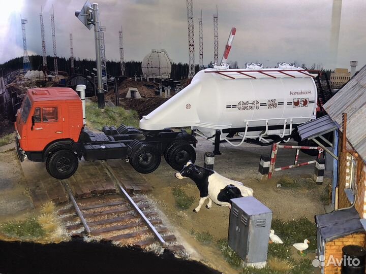 Сцепка Камаз с пп асп-25. Авд.avd