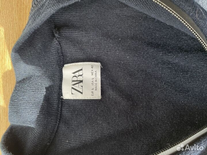 Кофта мужская на молнии zara