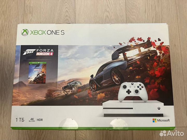 Xbox One s 1tb с играми