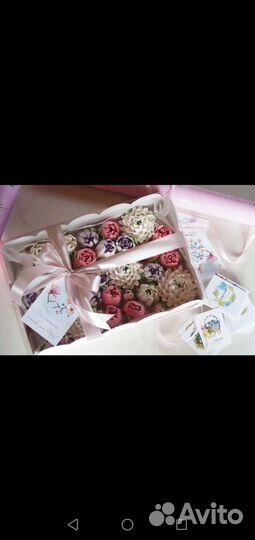 Зефирные цветы