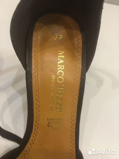 Босоножки Marco Tozzi 38 размер Натуральная кожа