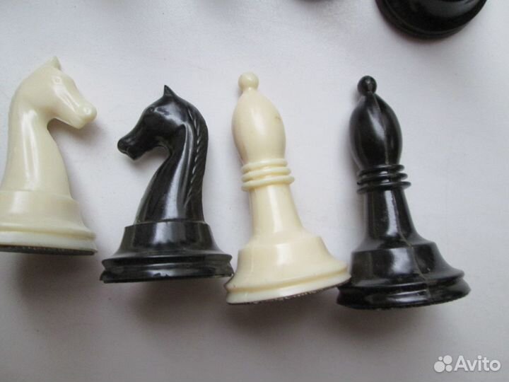 Шахматы СССР Бакелит или Колкий пластик набор