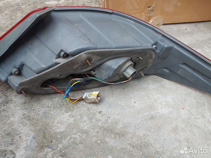 Задние фонари на hyundai solaris 1