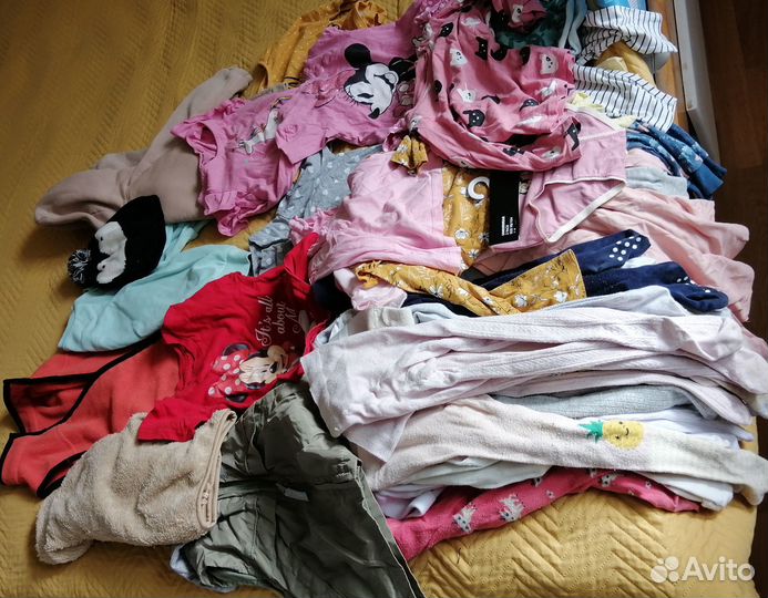 Вещи для девочки 86-92 пакетом