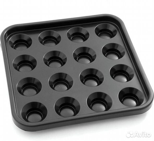 Подставка под шары для пула Weekend 57,2 мм черная