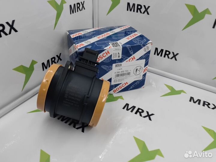 Датчик массового расхода воздуха 0281002721