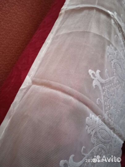 Оборка тюлевая(капрон). Новая. Р р 6.20/0.40