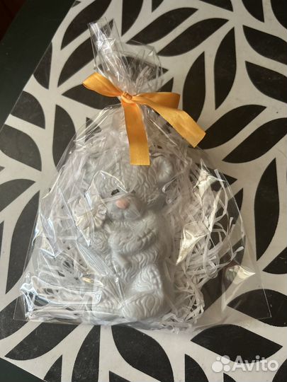 Мыло ручной работы Мишка Тедди