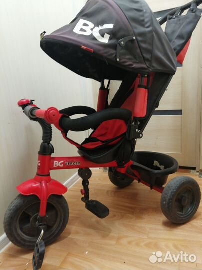 Детский велосипед с ручкой бу