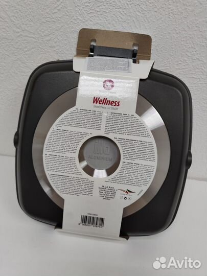 Новая сковорода - гриль 28*28 см, Италия