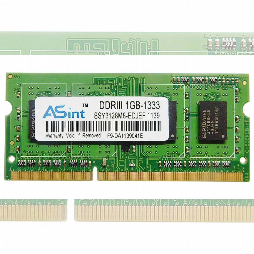 [SSY3128M8-EDJEF] Оперативная Память Asint 1gb Ssy3128m8-Edjef