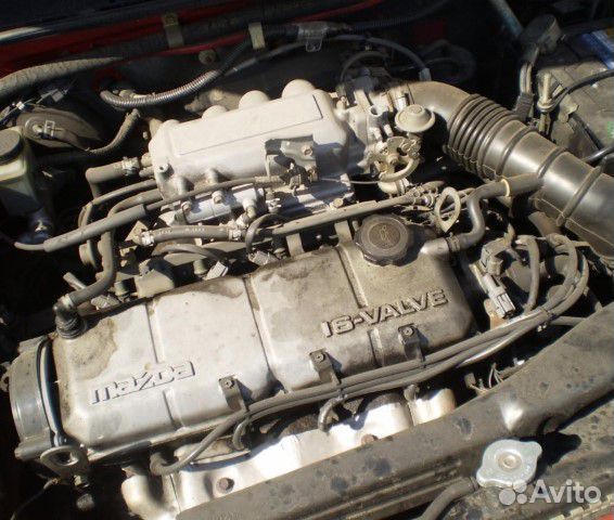 Двигатель на mazda 323f bj