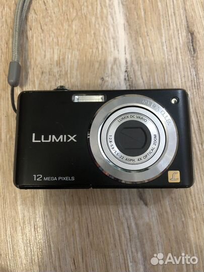 Компактный фотоаппарат panasonic lumix dmc-fs 12