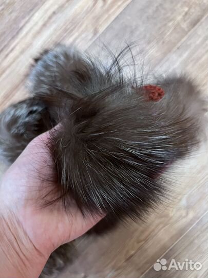 Помпон. Мех натуральный