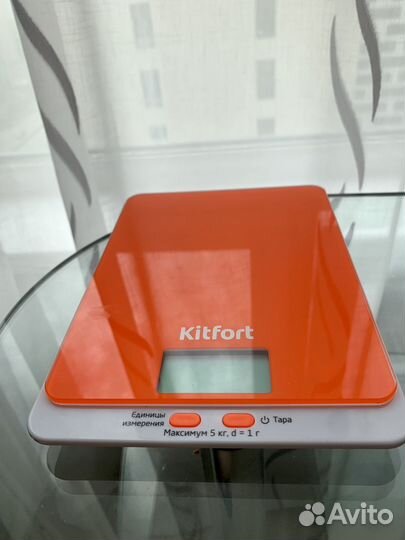Весы кухонные kitfort новые